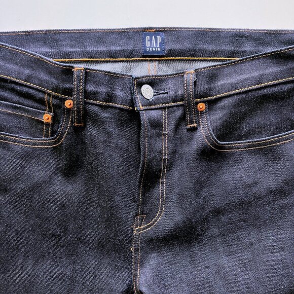 Gap Raw Japanese Selvedge Denim Jeans (NWOT) - Picture 4 of 5